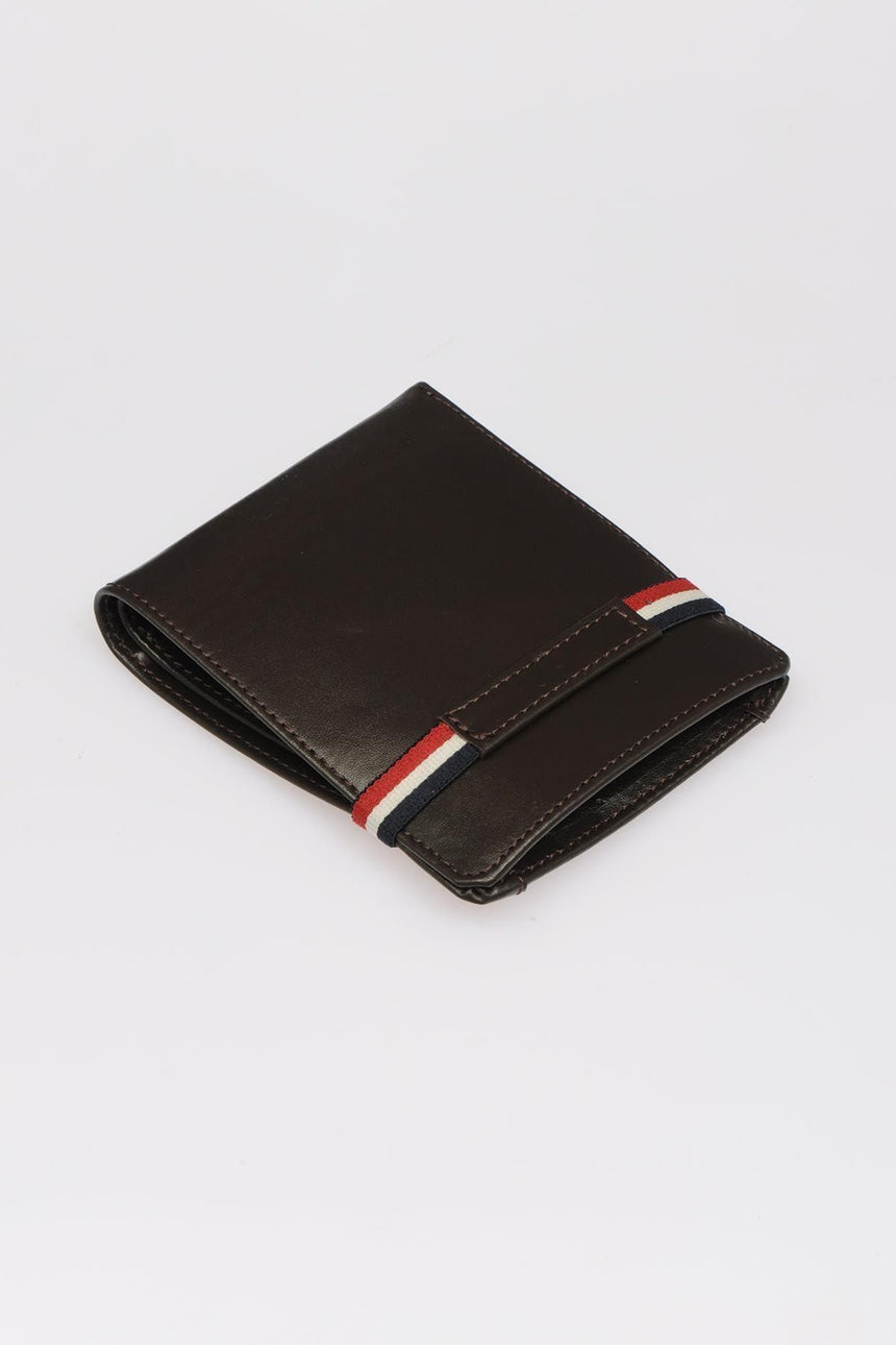 U.s Polo Assn. Şeffaf Cepli Erkek Cüzdanı Kahve