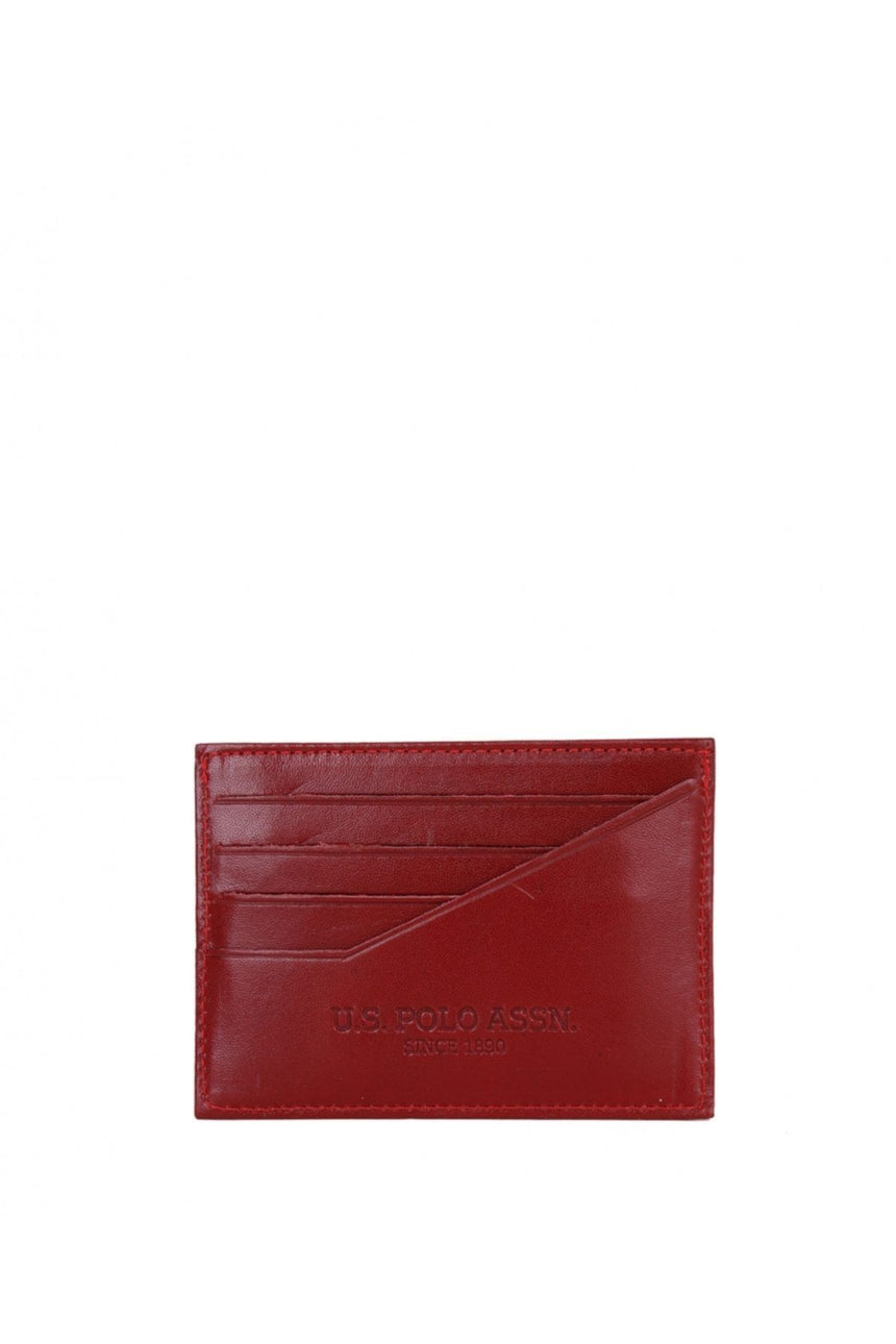 Us Polo Assn Asimetrik Kartlık Bordo
