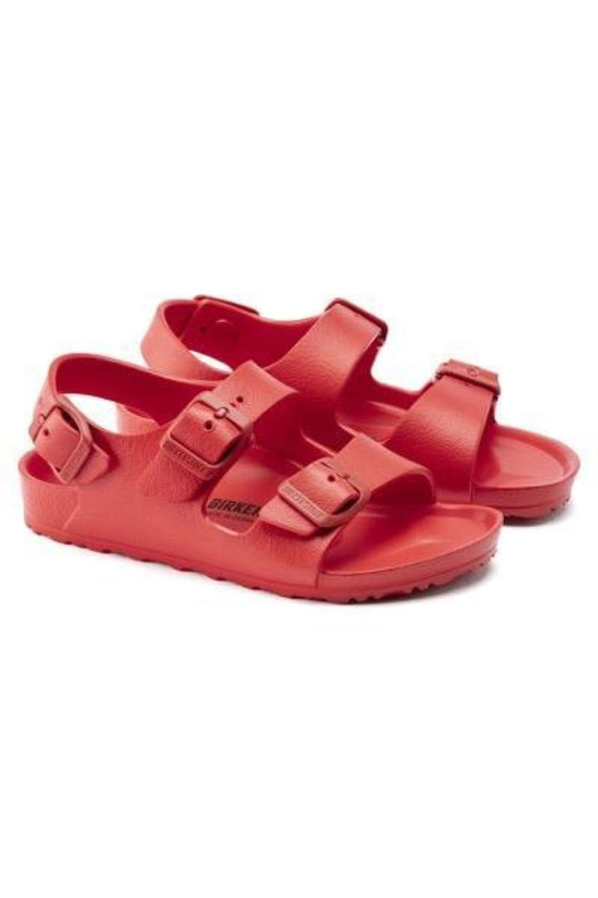Birkenstock Unisex Kids Milano Eva Terlik Active Red