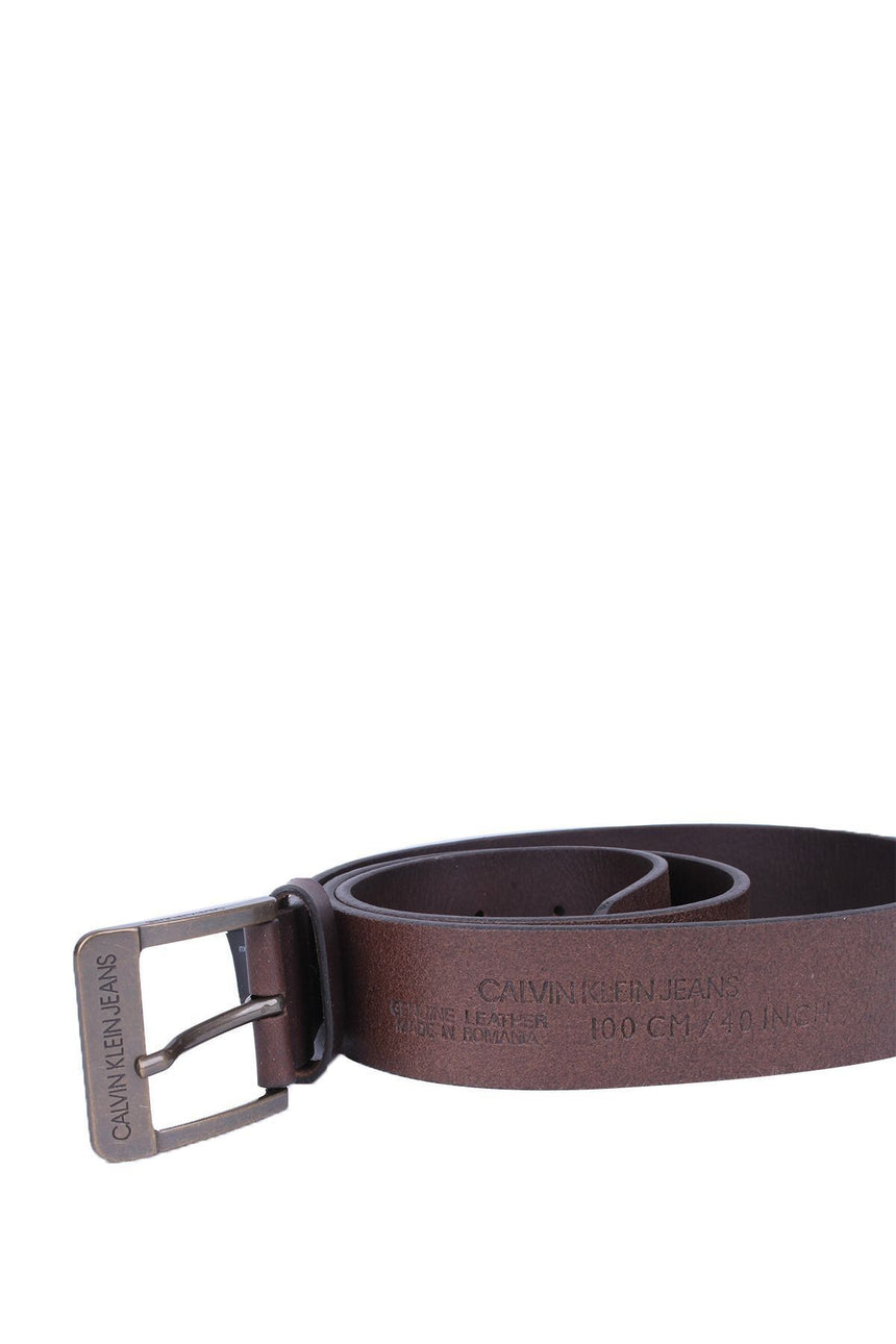 Calvin Klein J 4Cm Ckj 100 cm Erkek Kemer Turkish Coffee