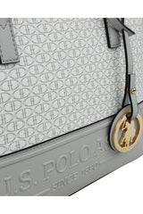 U.s Polo Assn. Kadın Omuz Çantası Y.Beyaz - Gri