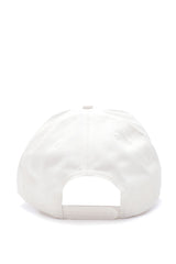 Double Embroidery Kadın Şapka Beyaz