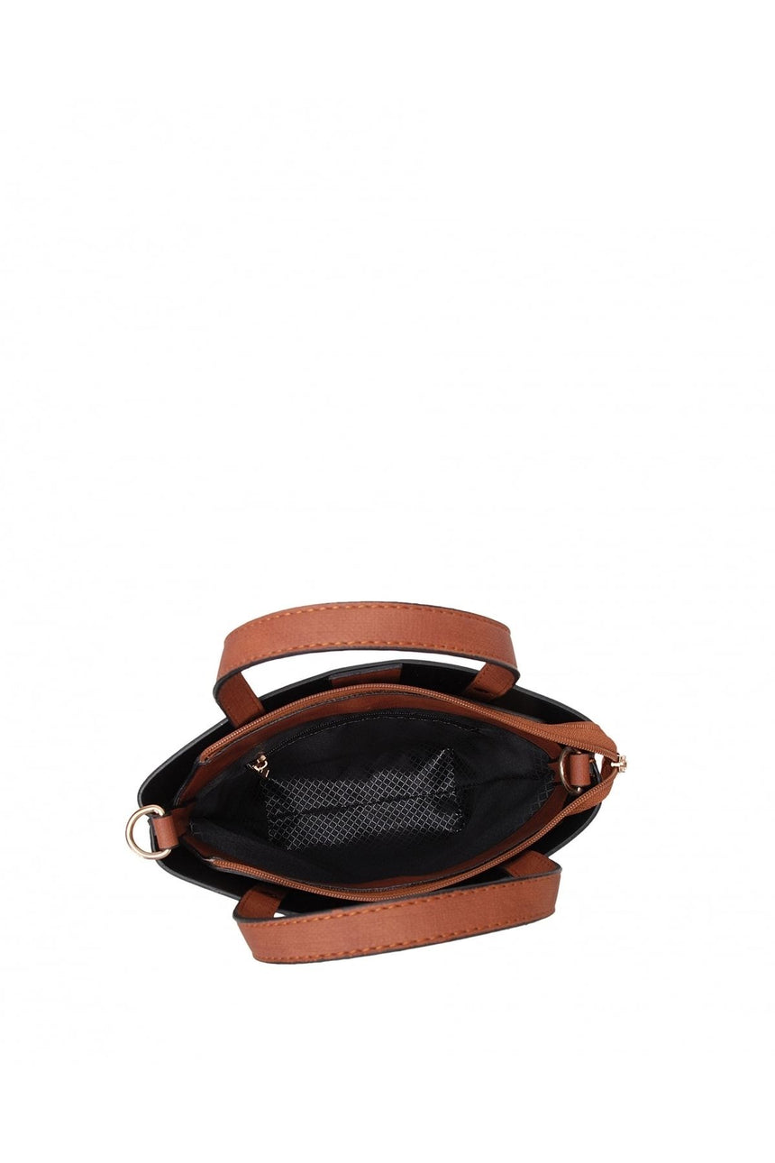 Kroko Detay Günlük Kadın El Çantası Lacivert