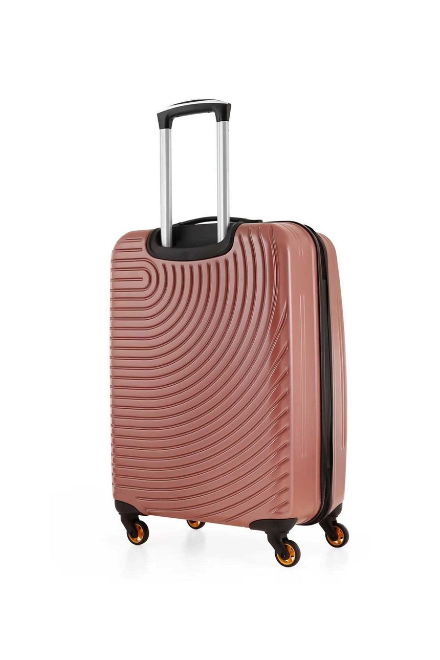 ÇÇS ABS Büyük Boy Valiz Pudra