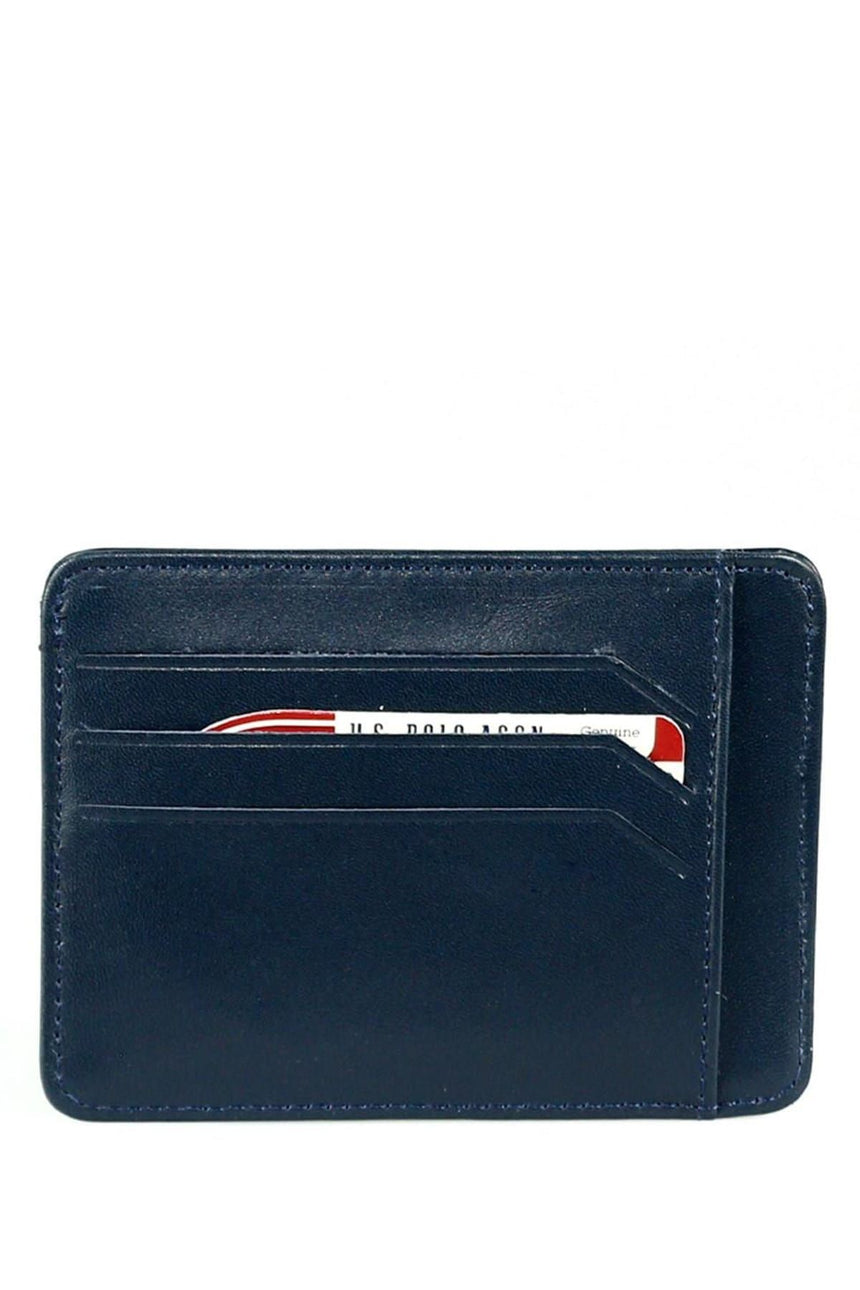 U.s Polo Assn Şeffaf Bölmeli Erkek Kartlık Lacivert