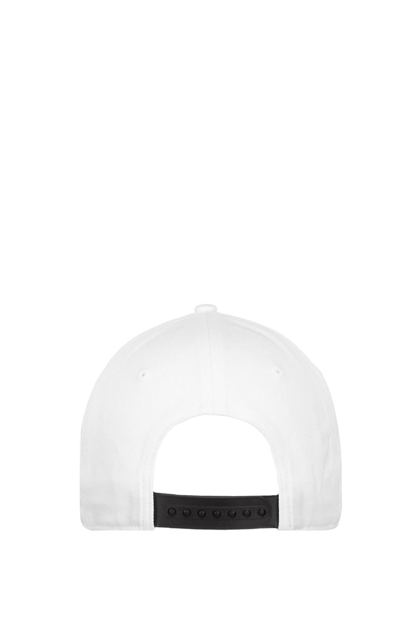 Calvin Klein J Re-İssue Leather Patch Baseball Cap W Şapka White