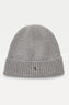 Tommy Hilfiger Pima Cotton Beanie Erkek Bere Grey