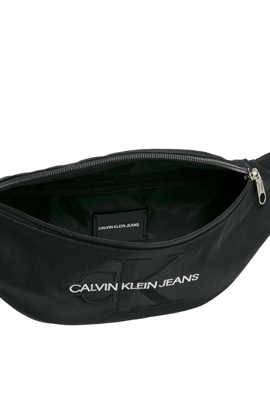 Calvin Klein Monogram Nylon Street Pack Kadın Bel Çantası Black