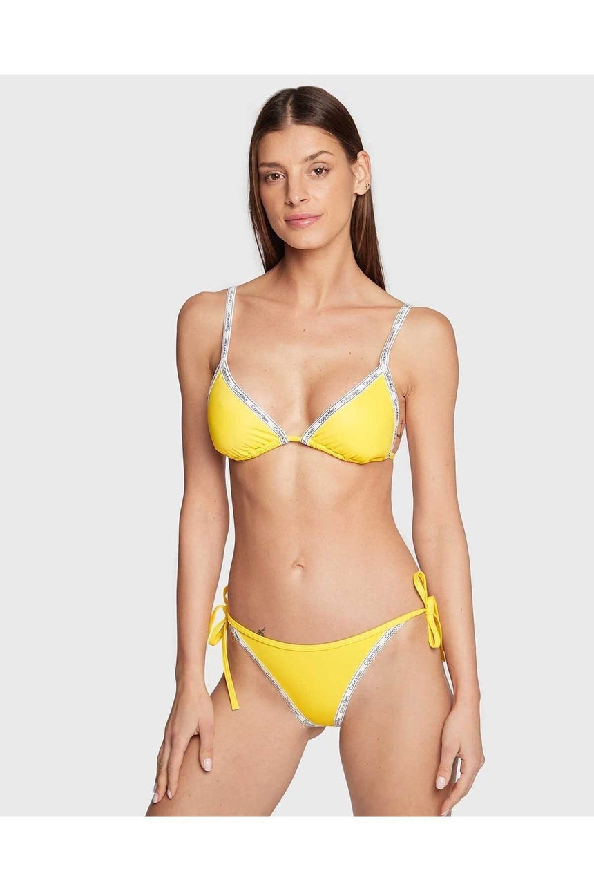 Calvin Klein String Side Tie Bikini Altı Eureka Yellow