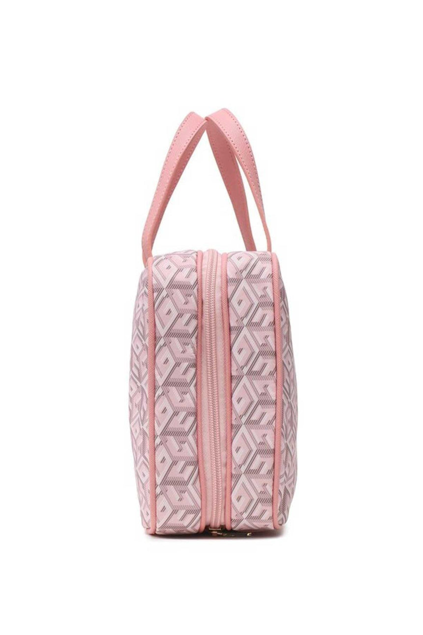 Guess Travel Case Kadın Makyaj Çantası Pale Rose