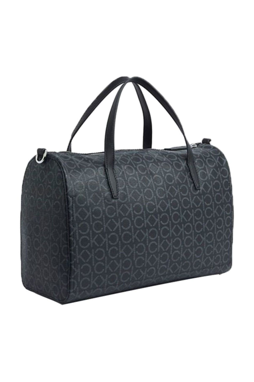 Calvin Klein Monogram Duffel Black Mono