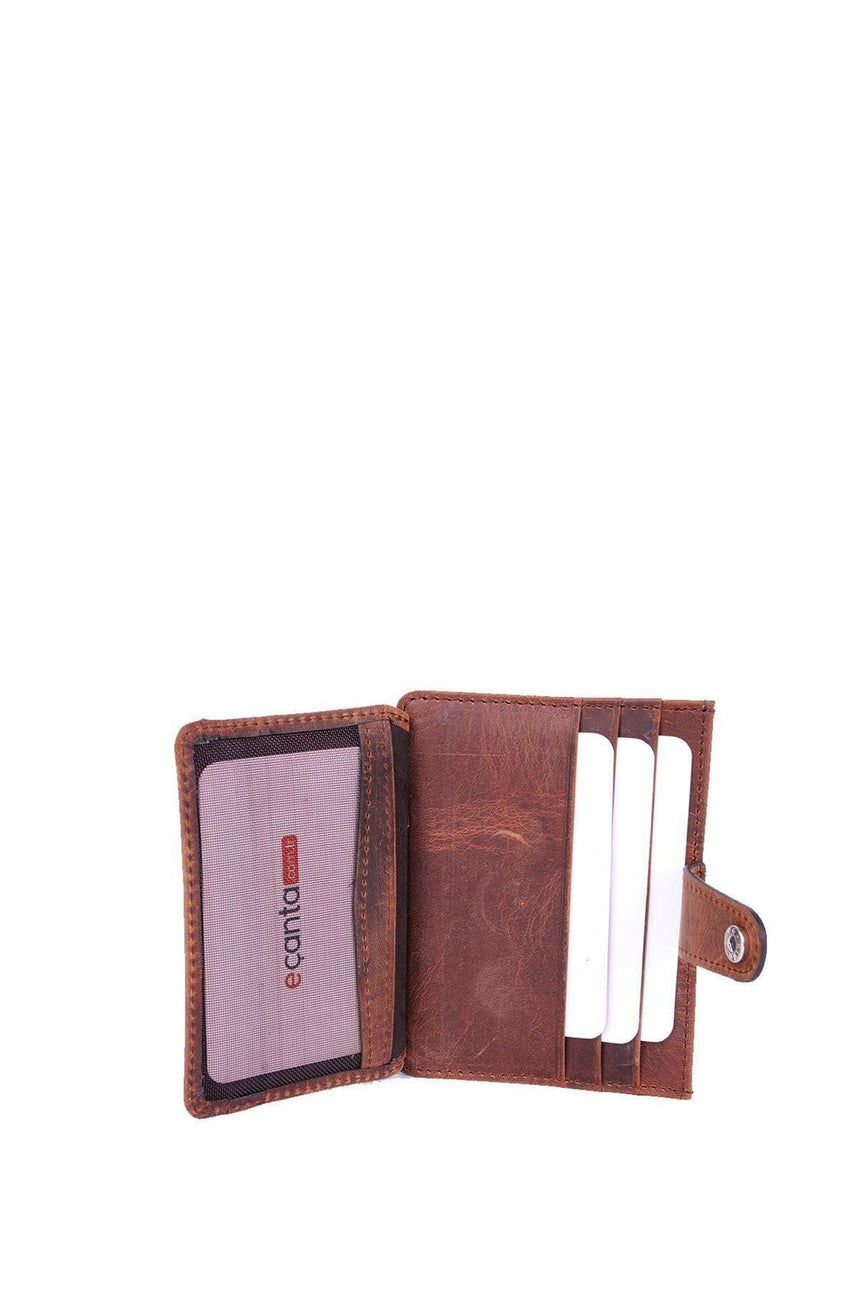 Grande Çıt Çıtlı - Şeffaf Bölmeli Portföy Crazy Taba