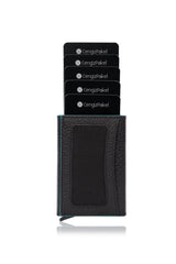 Cengiz Pakel Mekanik Kart Yuvalı Portföy Siyah - Turkuaz