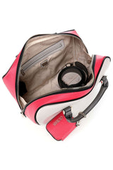 Guess Calista Box Satchel Kadın El Çantası Stone Multi