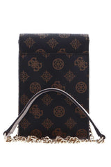 Guess Noelle Flap Mini Çapraz Askılı Kadın Çantası Brown Logo