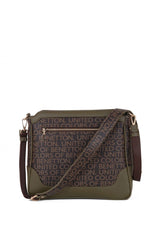 Benetton Mono Çapraz Askılı Kadın Çantası Kahve- Haki