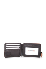 Grande Banknot Tutucu Mini El Portföyü Taba - Kahve