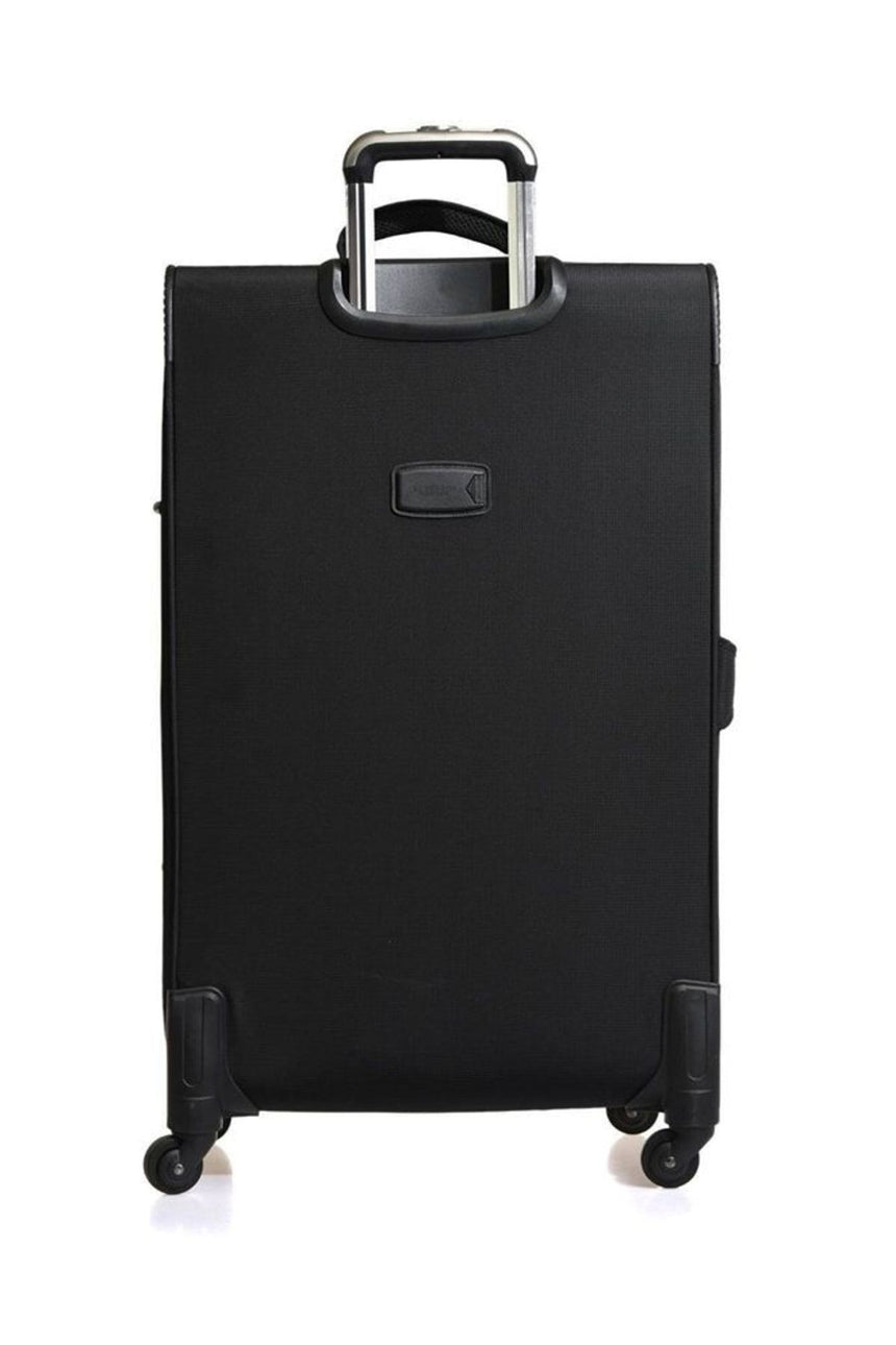 Us Polo Assn Büyük Boy Kumaş Valiz Siyah