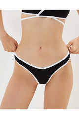 Guess Sporty Chic High Brazilian Bikini Altı Jet Black A996