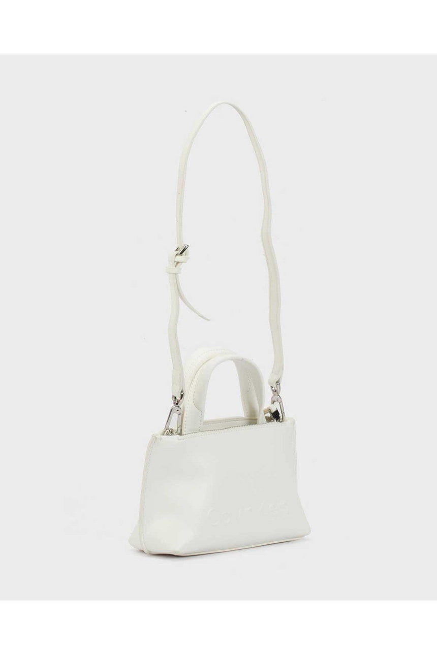 Calvin Klein Set Mini Bag Çapraz Askılı Kadın Çantası Bright White