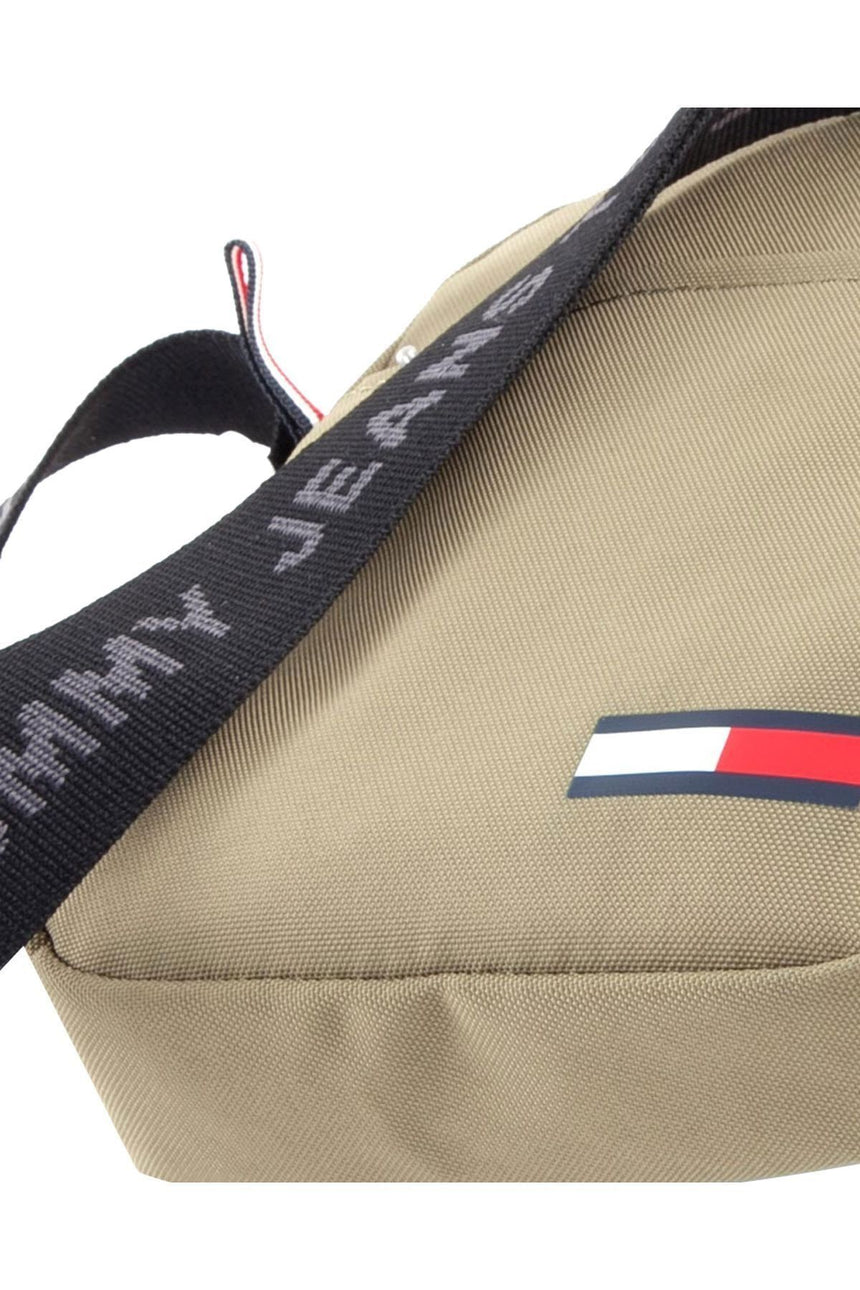 Tommy Hilfiger Tjm Cool City Mini Reporter Nyl Çapraz Askılı Erkek Çantası Martini Olive