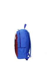 Benetton Dikey Ön Cepli Sırt Çantası Mavi - Bordo