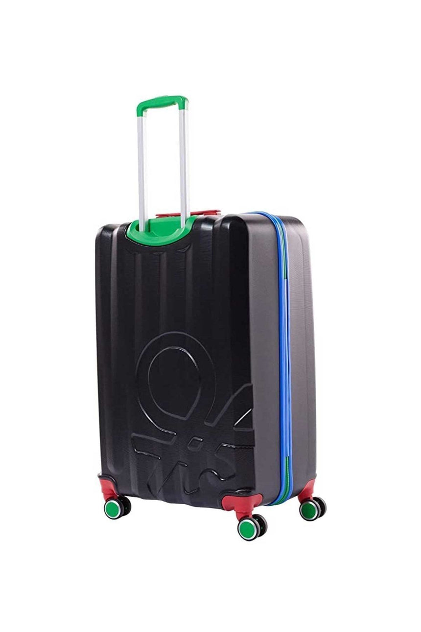 Benetton Büyük Boy 70 Cm Valiz Siyah