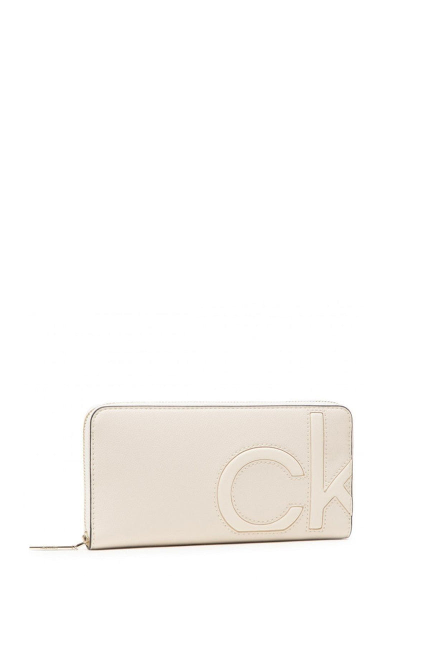Calvin Klein Ck Embedded Kadın Cüzdanı Birch