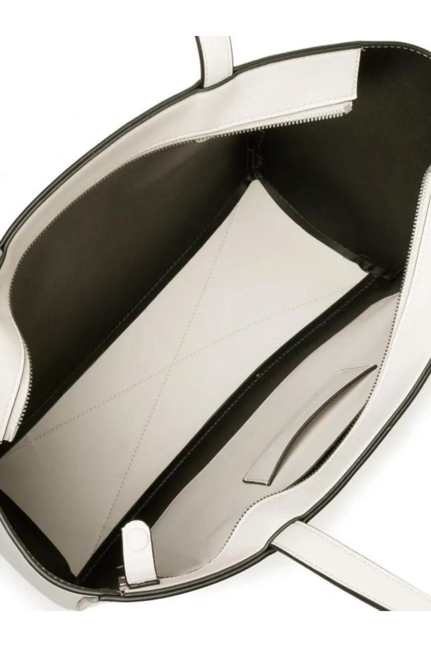 Calvin Klein Sculpted Shopper29 Mono Kadın Omuz Çantası Eggshell