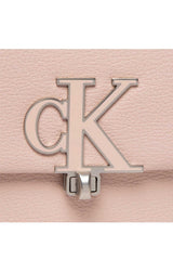 Calvin Klein Minimal Monogram Mini Top Handle Kadın Askılı Omuz Çantası Pale Conch Shell