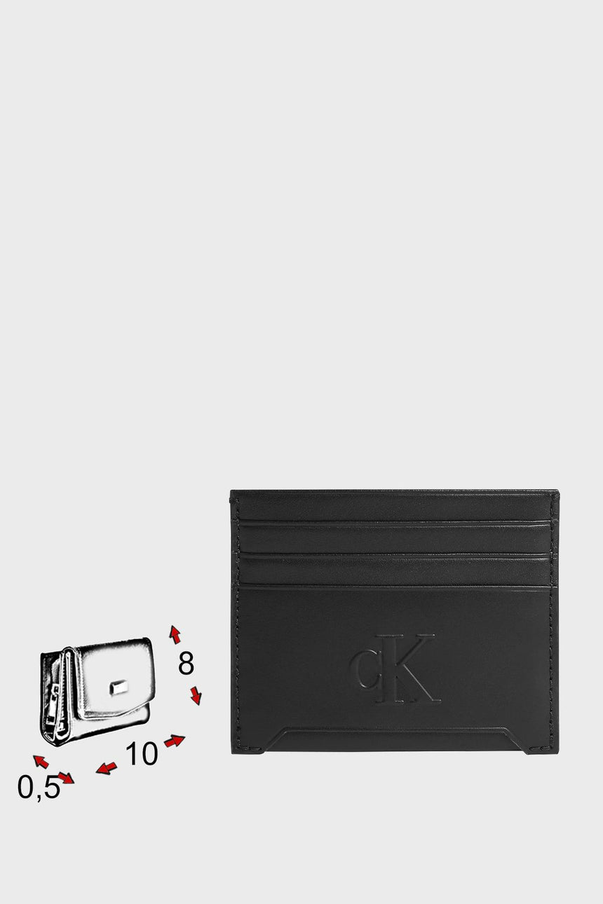 Calvin Klein Bold Cardcase Erkek Kartlık Black
