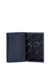Cengiz 4 Blok Şeffaf Bölmeli Erkek Portföyü Lacivert