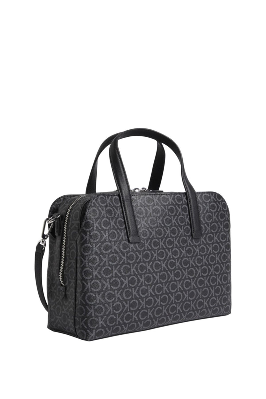 Calvin Klein Kadın Must Tote Monogram Omuz Çantası Black