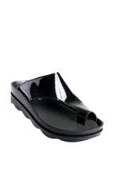 Pierre Cardin Kadın Terlik Rugan Siyah