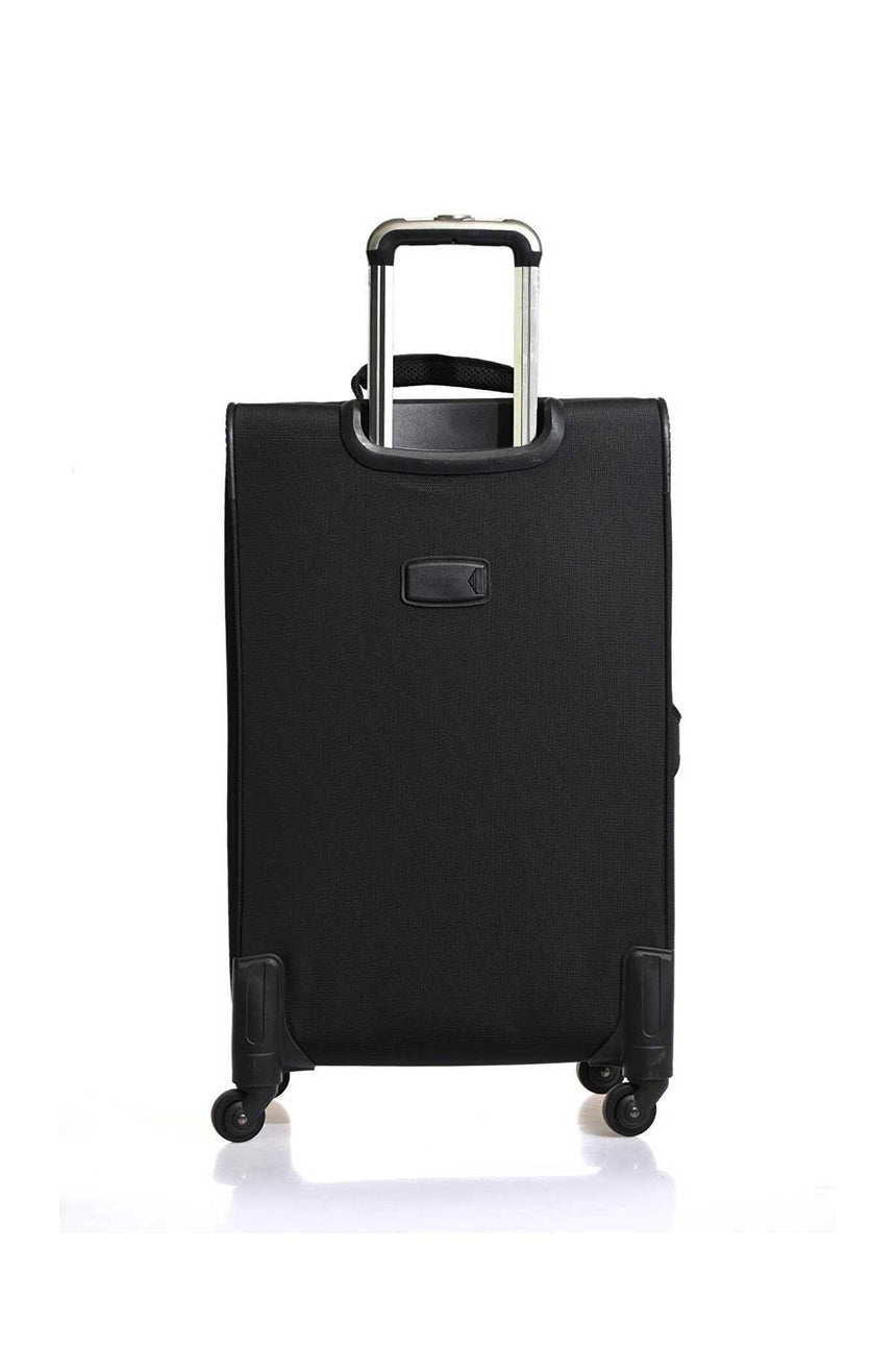 Us Polo Assn Orta Boy Kumaş Valiz Siyah