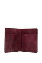Isola Kai Erkek Hakiki Deri Cüzdan Bordo