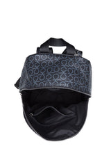 Calvin Klein Mono Round Kadın Sırt Çantası Black Mono