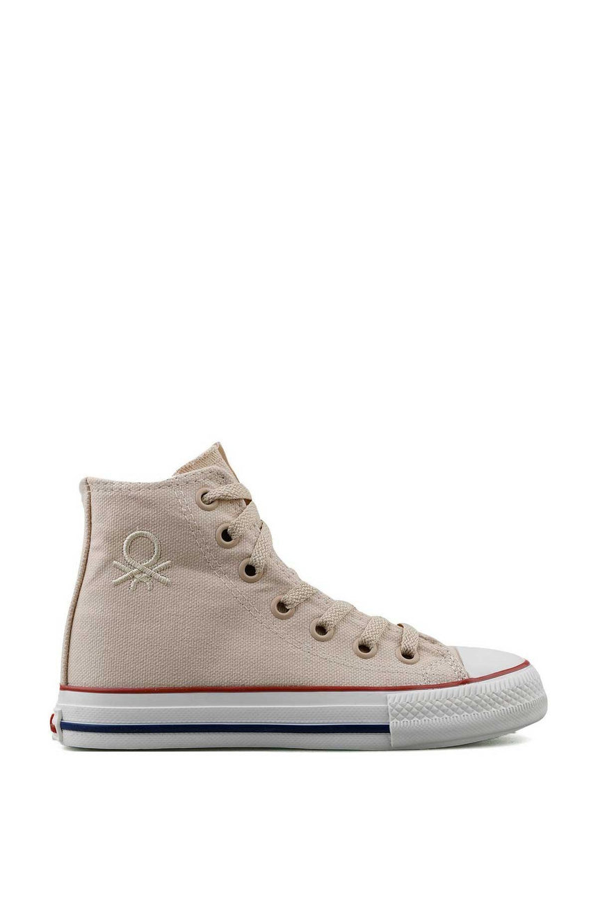 Benetton Filet Çocuk Spor Ayakkabı Bej