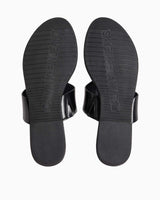 Calvin Klein Flat Espadrilles Toepost Terlik Triple Black
