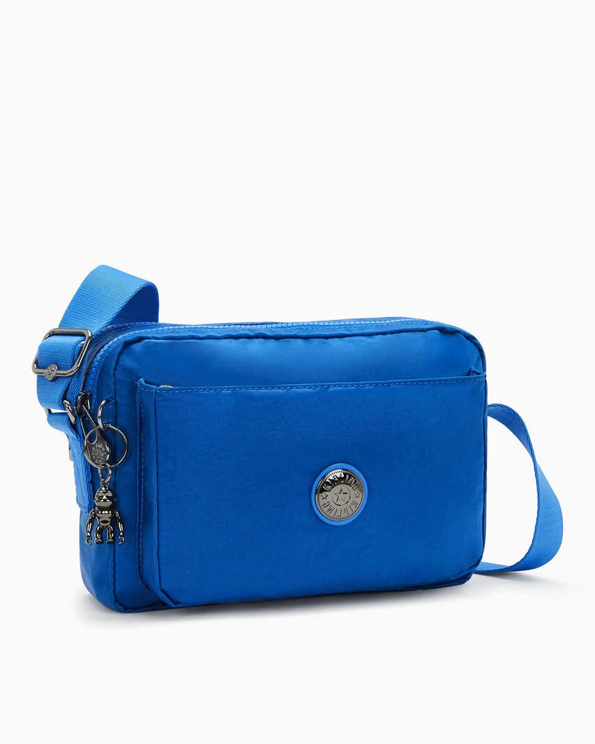 Kipling Abanu M Basic Elevated Çapraz Askılı Kadın Çantası Satin Blue
