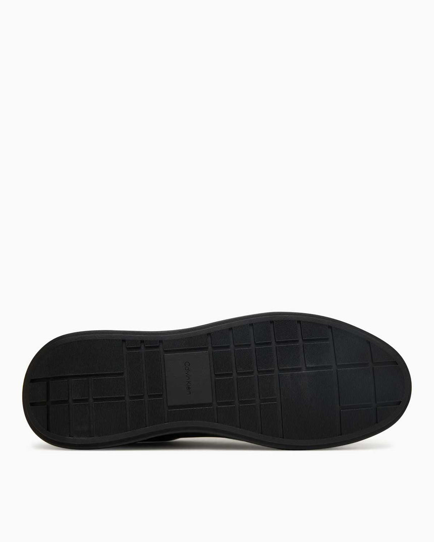Calvin Klein Avenue Kısa Kalın Taban Erkek Sneaker Triple Black