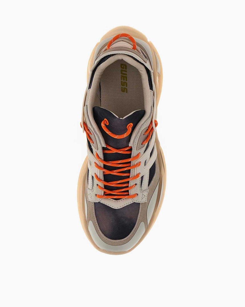 Guess Belluno Low Sneaker Beige Orange