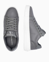 Calvin Klein Jeans Chunky Cupsole Clean Low Top Sneaker Charcoal Grey/Bright White