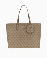 Guess Power Play II Kadın Tote Çanta Latte Logo