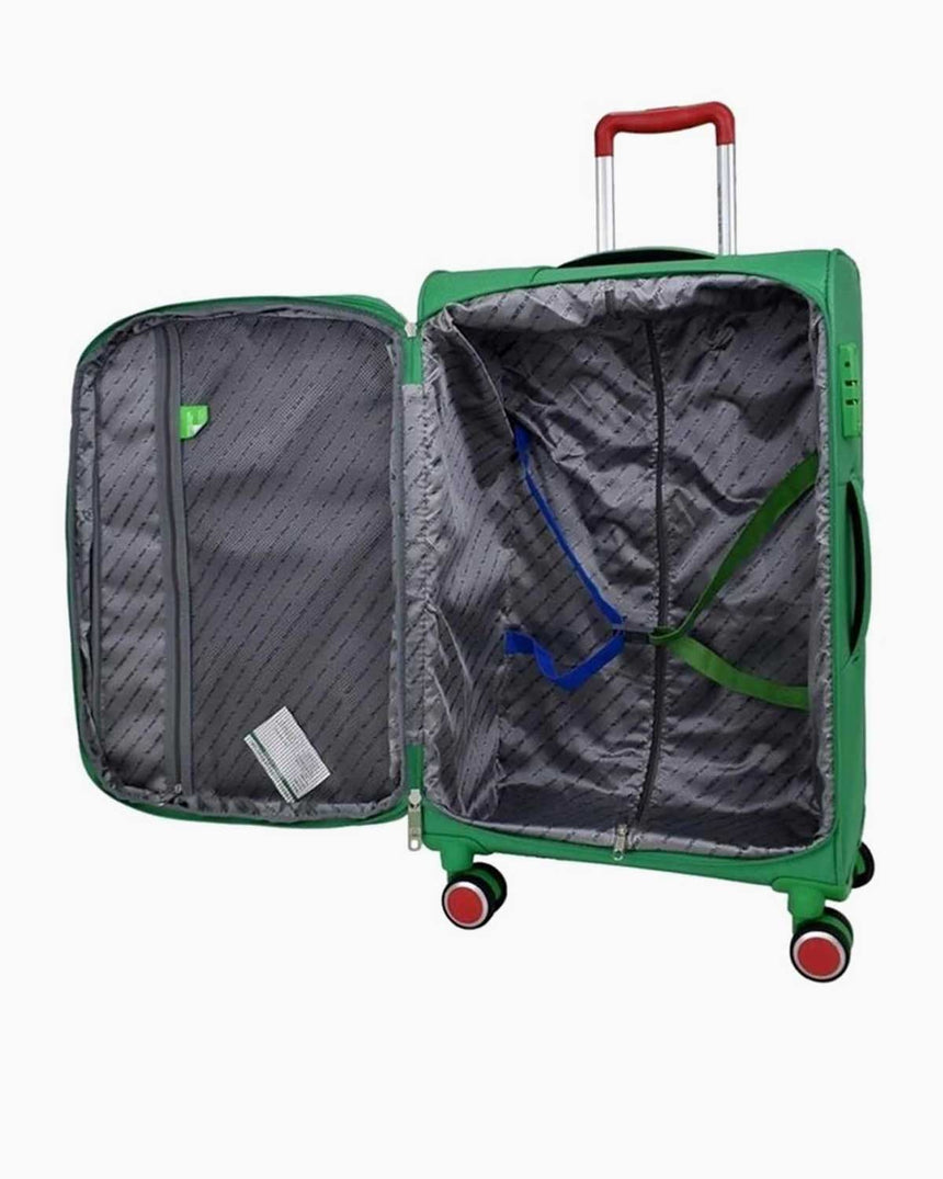 Benetton Orta Boy 60 Cm Valiz Yeşil