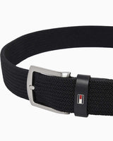 Tommy Hilfiger Denton Fixed Belt Kemer Black