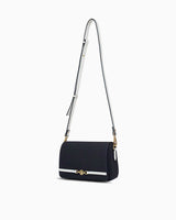 Us Polo Assn Gold Logo Detaylı Ayarlanabilir Çapraz Askılı Çanta Lacivert - Kırmızı - Beyaz