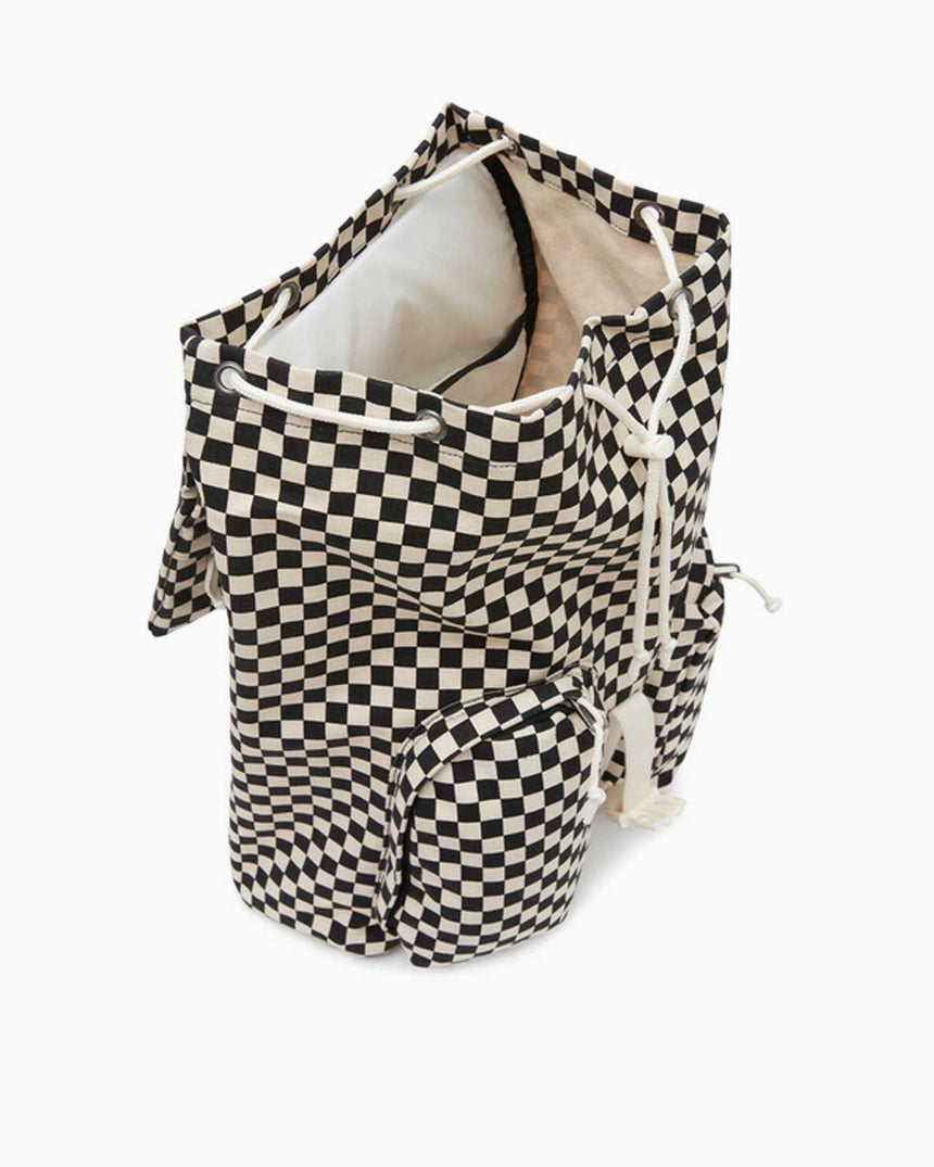 Vans Field Trippin Rucksack Büzgülü Sırt Çantası Black / White