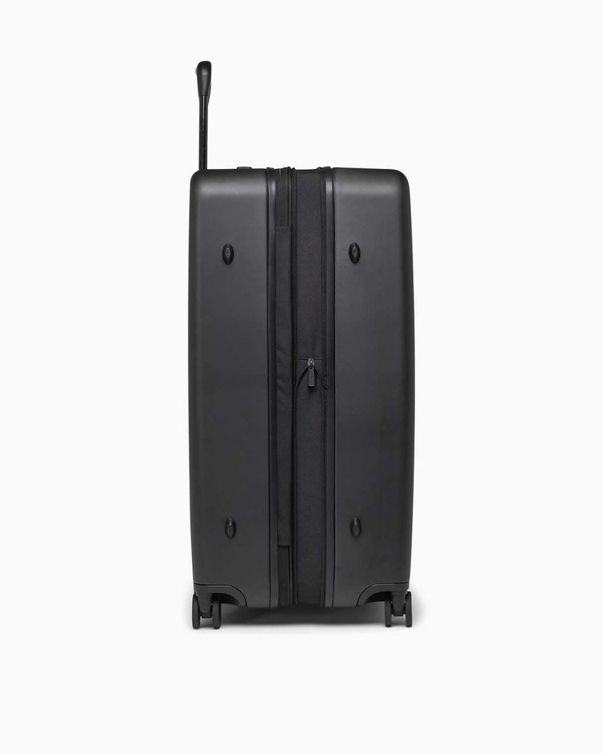 Herschel Heritage Large Sert Kabuklu Genişletilebilir Büyük Boy Valiz Black