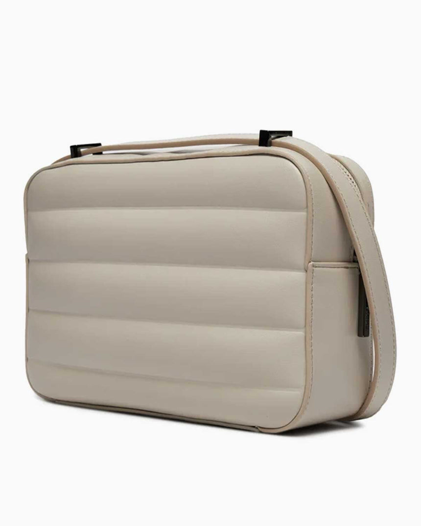 Calvin Klein Line Quilt Crossover Camera Bag Sand Pebble